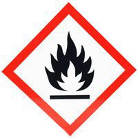 Panneau CLP - Inflammable - Aluminium - 300x300 mm - Manutan Expert