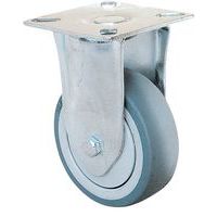 Roulette thermoplastique a platine fixe - 70 kg - Guitel