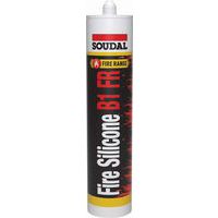 Mastic silicone coupe-feu Fire B1 Fr - Soudal