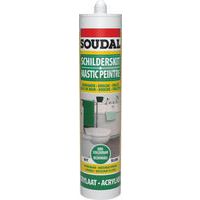 Mastic acrylique peintre spécial pièce humide - Soudal