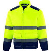 Veste haute visibilité Classe 2 - Jaune Bleu Marine - Delta Plus