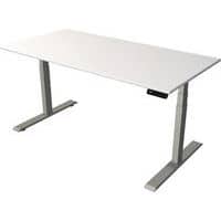 Bureau reglable Move 2 Silver electrique L 1600 x P 800 x H 630-1270mm