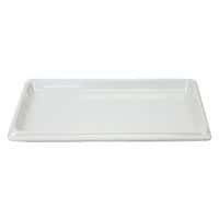 Lot de 4 plats gastronorme mélamine GN 1/2 26.5 x 32.5 x 2 cm Plastorex