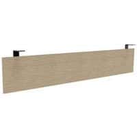 Voile de fond suspendu pour bureau Prestige noir - Buronomic