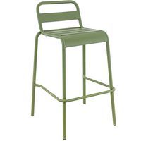 Tabouret Extérieur Empilable - En Acier - H75 - Bastille Bst