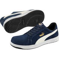 Chaussures de sécurité basses ICONIC SUEDE NAVY S1PL ESD FO SR - Puma