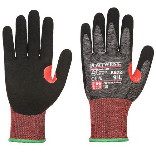 Gants anti-coupures cuir AHR13 - Portwest