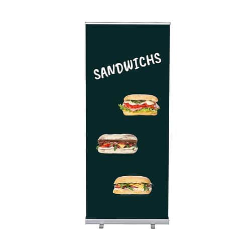 Roll-Banner Budget 85-200 Ensemble Complet Sandwich - Showdown Displays