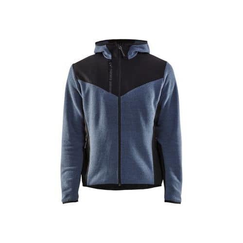 Veste tricotée avec softshell - Blåkläder