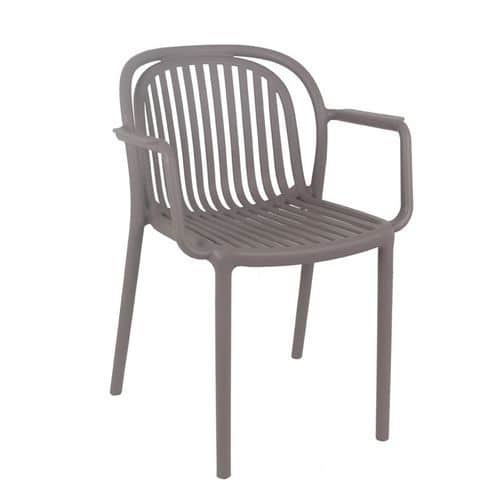 Fauteuil Extérieur Empilable - En Polypropylène - Jeddah