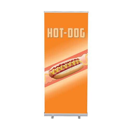 Roll-Banner Budget 85-200 Ensemble Complet Hot-dog - Showdown Displays