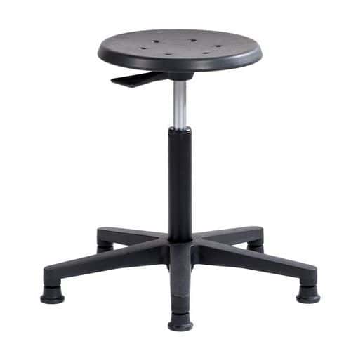 Tabouret Ergodyn assise réglable basse sur patins - Sofame