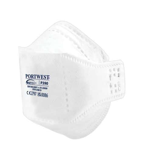 Masque plat pliable EAGLE FFP3 Dolomite P390 - Portwest