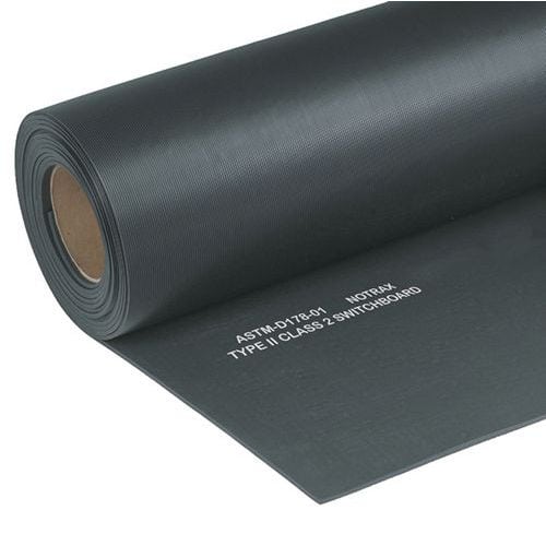 Tapis isolant pour securite electrique - Noir - Notrax