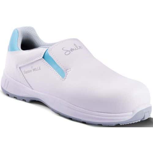 Mocassins de securite OTTAWA BLANC C S2 SRA - Gaston Mille