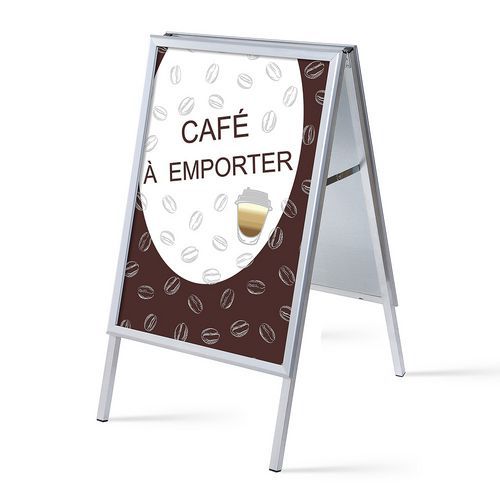 Stop-Trottoir A1 Ensemble Complet Cafe a Emporter - Showdown Displays