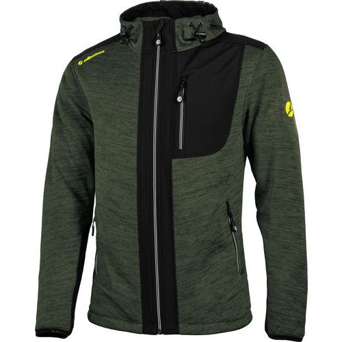 Veste bi-matière tricot et softshell NAVARRA - Albatros