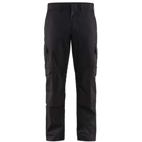 Pantalon industrie à poches genouillères noir - Blåkläder