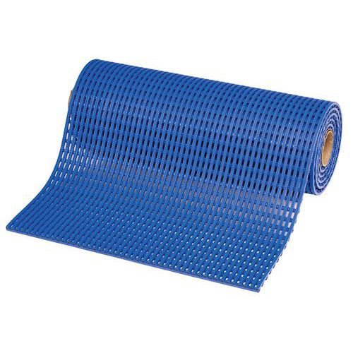 Caillebotis PVC antibactérien Akwadek™ 536 - Bleu - Notrax