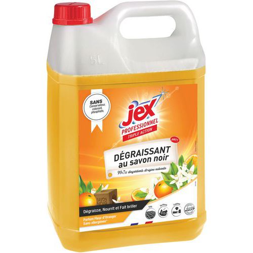 Nettoyant dégraissant triple action Jex Pro Fleur d'oranger