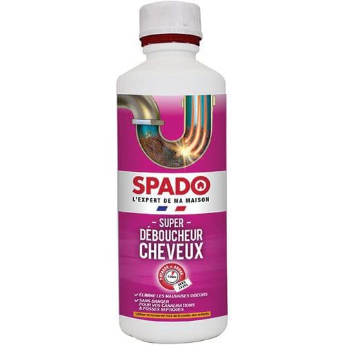 Deboucheur cheveux 500 ml - Spado Expert De Ma Maison