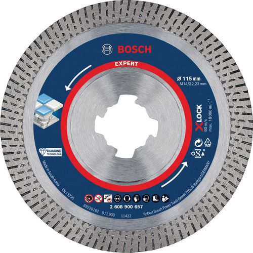 Disque diamant XLOCK céramique rigide Expert - Bosch