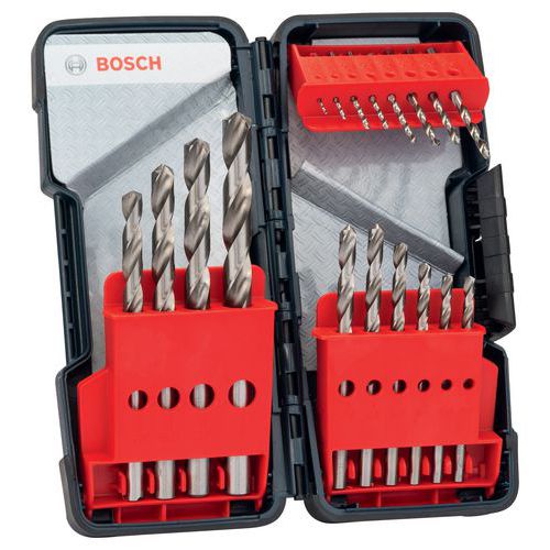 Coffret de 18 forêts HSS-G - Bosch