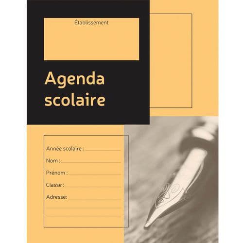 Agenda scolaire - Le dauphin