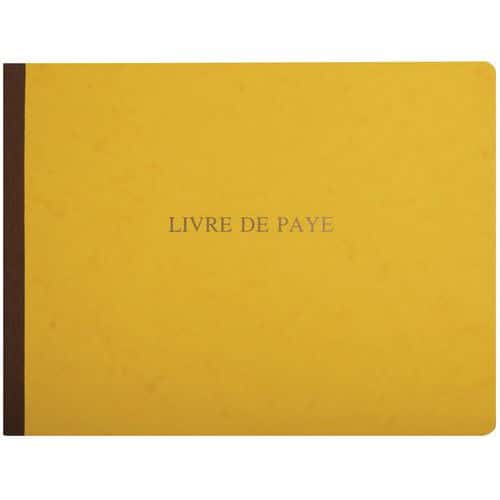 Livre de paie lot de 5 couleurs assorties - Le dauphin