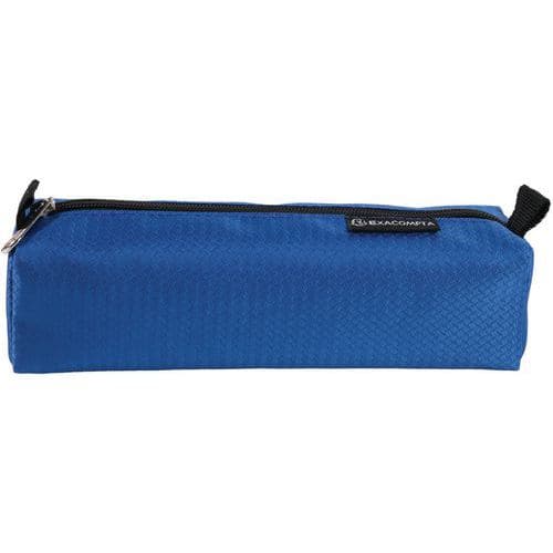 Trousse carrée en polyester lot de 6 assortis - Exacompta