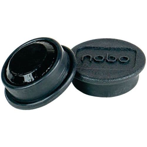 Aimant - 24 mm - pack de 10 - Nobo