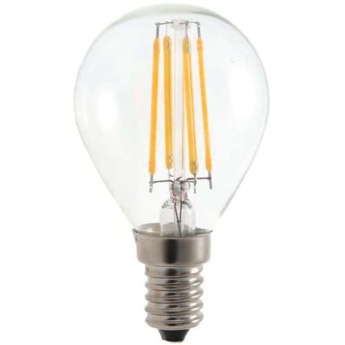 Ampoule à filament LED P45 4W culot E14 - VELAMP