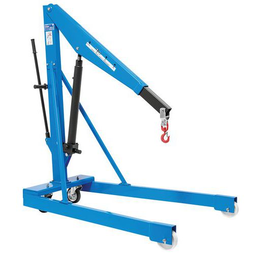 Grue en V 1000 kg pompe double effet - FIMM