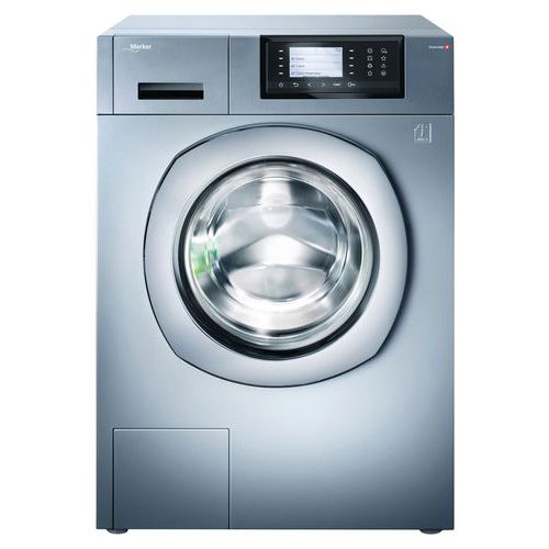 Lave-linge PRO 8 kg, pompe de vidange, façade et top inox WSI970-2