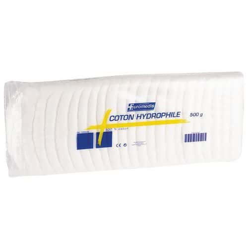 Coton hydrophile en accordéon 500g-Euromedis