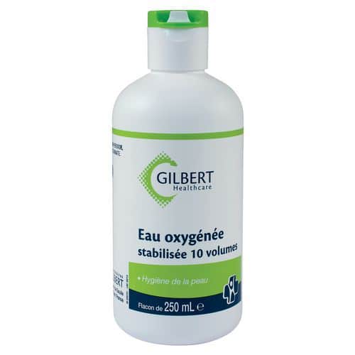 Flacon 250ml: peroxyde d'hydrogène-Gilbert