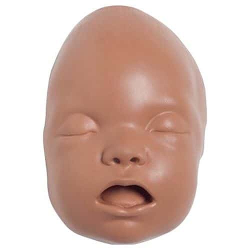 Lot de 5 Boite de 5 peaux de visage pour mannequin Ambu Baby-Ambu