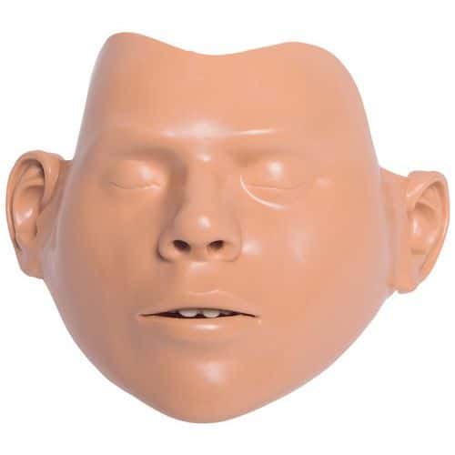 Lot de 5 Boite de 5 peaux de visage pour mannequin AmbuMan ou AmbuMan+-Ambu