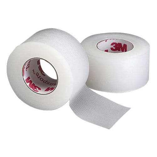 Lot de 6 Sparadrap Transpore, L5cm boite-3M