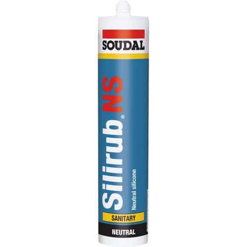 Mastic sanitaire neutre Silirub NS - Soudal