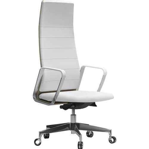 Fauteuil de direction Directa avec dossier haut - Quadrifoglio