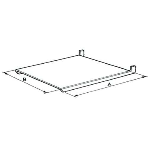 Plateau amovible pour transpalette - Force 700 kg