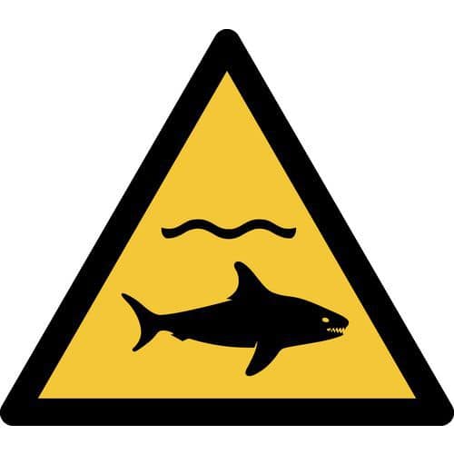 Panneau pictogramme Requin - Djois Made By Tarifold