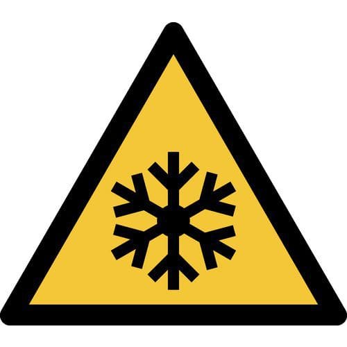 Panneau pictogramme Temperatures Basses - Djois Made By Tarifold