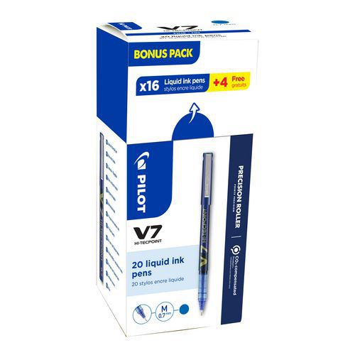 Stylo roller encre liquide hi-tecpoint V7 - Pilot