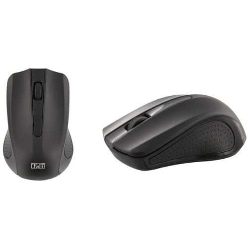 Souris optique 1000dpi sans fil 2.4 Ghz mini récepteur -T'nB