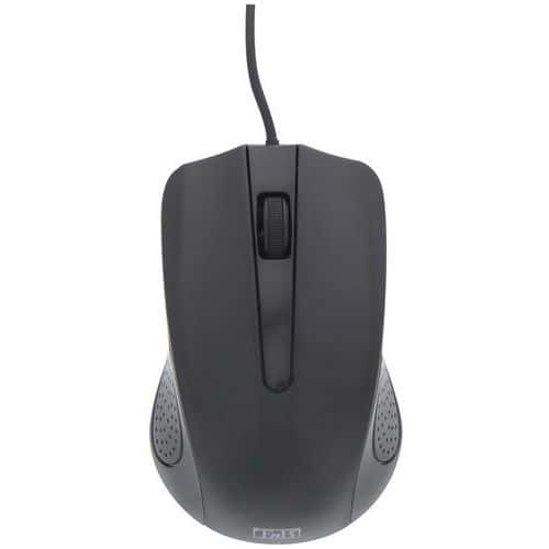 Souris optique filaire SHARK - noir - T'nB