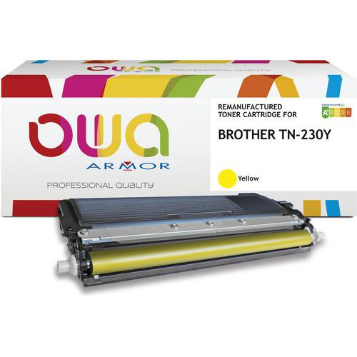 Toner remanufacturé BROTHER TN-230Y - OWA