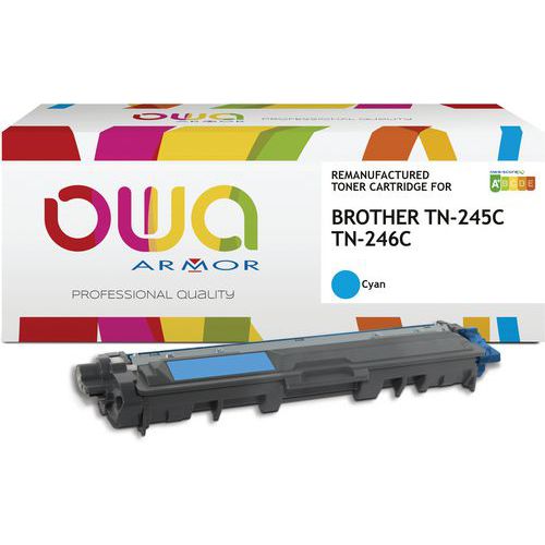 Toner remanufacturé BROTHER TN-245C - TN-246C - OWA