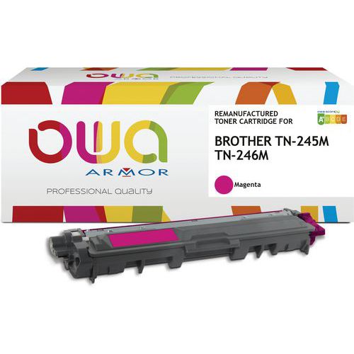 Toner remanufacturé BROTHER TN-245M - TN-246M - OWA